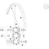 Mavic Crossmax Pro 19 Etupyörä
