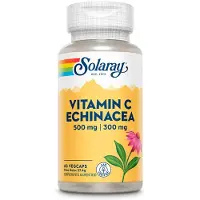 Solaray C-vitamiini 500 Mg + 300 Mg Punahattu 60 Yksiköt