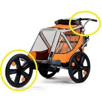 Bellelli Front Wheel 20 Inchesto Connect Trailers Varaosa