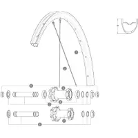Mavic Crossmax Pro Carbon 19 Etupyörä