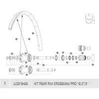 Mavic Crossmax Pro 19 Takavanne