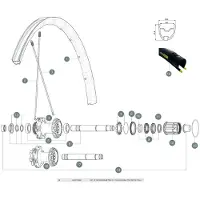 Mavic Ksyrium Pro Allroad 2016 Takapuolat 12 Yksiköt