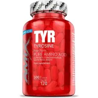 Amix Tyrosine Tablettilaatikko Neutraali Maku 120 Yksiköt