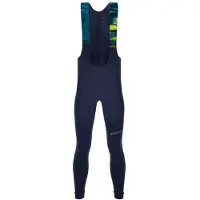 Santini Le Maillot Jaune Pitkät Pyöräilyhousut Henkseleillä