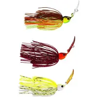 Westin BladeBite Tungsten Bladed Jig 9g Brown Chartreuse
