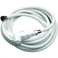 Nuova Rade Shower Head With Hose Valkoinen 3 m