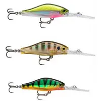 Rapala Shadow Rap Jack Deep Slow Rising 10G 7cm (Color: Olive Green)