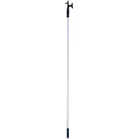 Nuova Rade Aluminium Hook Musta,Hopeinen 180 cm