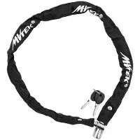 Mvtek Chain Lock Musta 6 x 1200 mm