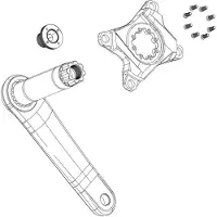 Sram pultit Spideriin 8 kpl T20