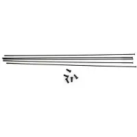Massi Venom Racing 2 Spokes Front/rear 5 Units Musta