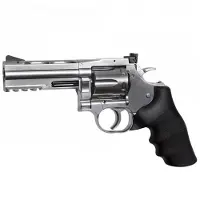 ASG Dan Wesson 715 4" Revolver 4,5mm Pellet Silver