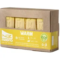Nzero Pack Block Warm Yellow 5ºc/-5ºc 4x50g Wax Keltainen