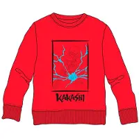 Cerda Naruto Sweatshirt Naruto Kakashi Punainen 6 Years