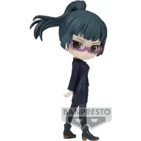 Banpresto Jujutsu Kaisen Maki Zenin Vol 2 Petit Qposket Figure Musta