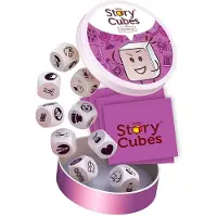 Asmodee Story Cubes Misterio Dices Board Game Pinkki