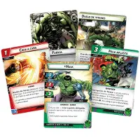 Asmodee Marvel Champions Hulk Card Board Game Vihreä