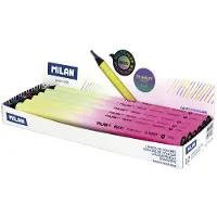 Milan Display Box 12 Multicoloured Maxi Round Pencils Sunset Series Monivärinen