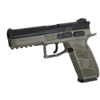 ASG GBB CZ P-09 6mm Flat Dark Earth with Case