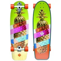 Flying Wheels Pileapple 32" Surfskate kuviotu