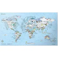 Awesome Maps Snow Trip Karte