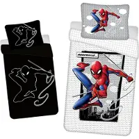 Spiderman Marvel Spider-man Glow In The Dark Pussilakanasetti Bed Linen 14 Multicolor