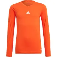 Adidas Toiminnallinen paita 'Team Base' mandariini / valkoinen