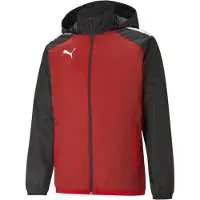 Puma Urheilutakki 'Team Liga' punainen / musta / valkoinen