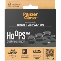 PanzerGlass Samsung Galaxy S24 Ultra Hoops kameralinssin suoja, musta