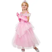 Aucune - Deluxe Dress - Pink Princess (128 cm)