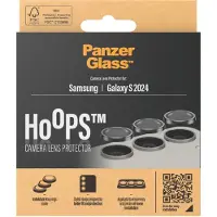 PanzerGlass Samsung Galaxy S24/S23 5G/S23+ 5G Hoops kameran linssin suojus - Musta