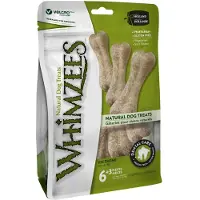 Whimzees - Riisiluu-kasvis 9 kpl - Koirat - Koiran herkut ja puruluut - Dentalherkut