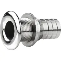 VETUS Thru Hull Hose Tail Hopeinen 14 mm