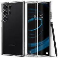 Spigen Samsung Galaxy S24 Ultra Liquid Crystal TPU Suojakuori - Kirkas