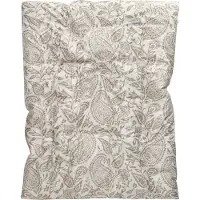 Gant Home Paisley Pussilakana Valkoinen 220x220 Cm - Pussilakanat Puuvilla Dry Sand - 851031003-277