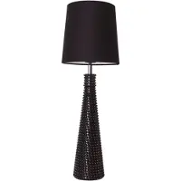 Sessak Lofty Slim pöytävalaisin E27 54cm musta