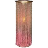 By Rydens Blondie pöytävalaisin H40cm Roosa/kulta