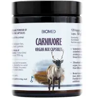 Biomed Carnivore Sisäelinkapseli 120 kaps. ravintolisä