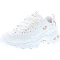 SKECHERS for woman. 11931 D'Lites Fresh Start shoes white (41), Leather, Laces, Casual