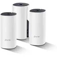 TP-LINK Deco P9 -mesh WiFi -järjestelmä, Wi-Fi 5, AC1200, Dual-band, 3 kpl, valkoinen