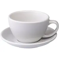 Loveramics Café Latte kuppi ja lautanen Egg White, 300 ml
