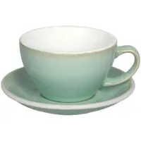 Loveramics Café latte-kuppi ja lautanen Egg Basil, 300 ml