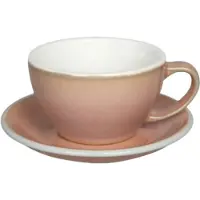 Loveramics Café latte-kuppi ja lautanen Egg Rose, 300 ml