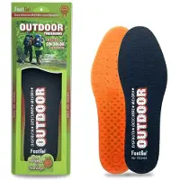 Footgel Outdoor Insoles Oranssi,Musta EU 39-42 Mies