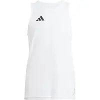 Adidas Team Singlet Sleeveless T-shirt Valkoinen 13-14 Years Poika