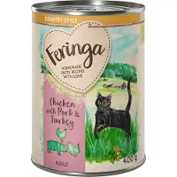 Feringa 6x400g Country Style kana, nauta, sika kissan märkäruoka