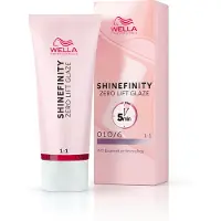Wella Shinefinity Glaze Ammattilaisten hiussävyte 60 ml Nr. 010/6 - Lavender Flash