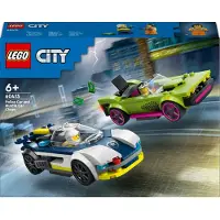 LEGO City Poliisiauto ja muskeliauton takaa-ajo 60415