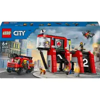 LEGO Fire Park Fire Truck Rakennuspeli 843 Kappaletta
