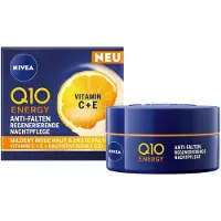 Nivea Q10 Energy - ryppyjä ehkäisevä yövoide Yövoide 50 ml